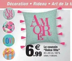 Bazarland Le coussin Dolce Vita offre