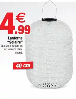 Bazarland Lanterne Solaire offre