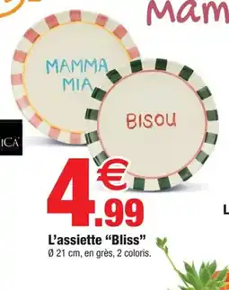 Bazarland L'assiette Bliss offre