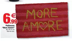 Bazarland Paillasson More Amore offre