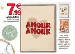 Bazarland La toile tuftée offre