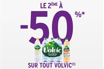 Intermarché Bon plan sur toute la gamme de produits Volvic offre