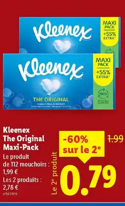 Lidl KLEENEX The Original Maxi Pack offre