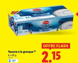 Lidl Yaourts Ă la grecque offre