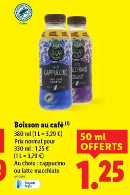 Lidl Boisson au café offre