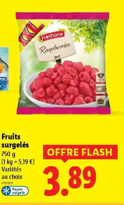 Lidl Fruits surgelés offre