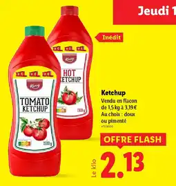 Lidl Ketchup offre
