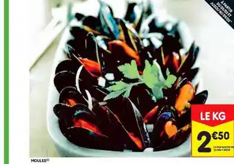 Leader Price Moules offre