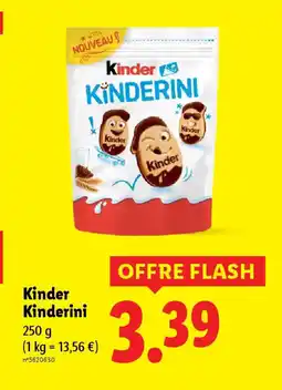 Lidl KINDER Kinderini offre