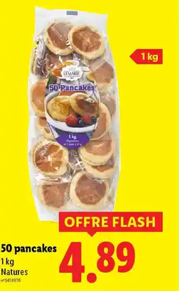 Lidl 50 Pancakes offre