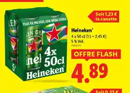 Lidl HEINEKEN offre