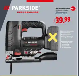 Lidl PARKSIDE Scie sauteuse sans fil offre