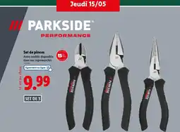 Lidl PARKSIDE Set de pinces offre