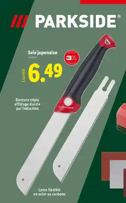 Lidl PARKSIDE Scie japonaise offre