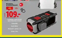 Lidl Haut parleur de chantier Bluetooth offre