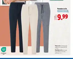 Lidl Pantalon en lin offre
