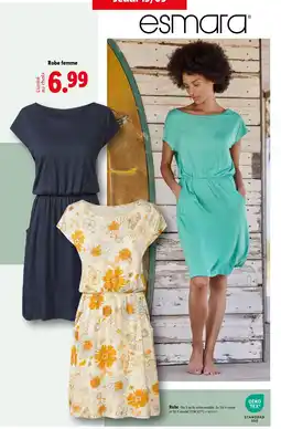 Lidl ESMARA Robe femme offre