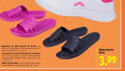 Lidl Mules de bain Basic offre