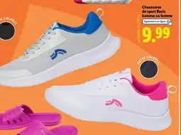 Lidl Chaussures de sport Basic homme ou femme offre