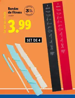 Lidl Bandes de fitness offre