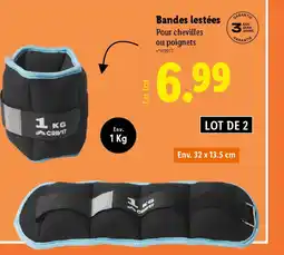 Lidl Bandes lestées offre