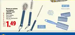 Lidl Brosse ou raclette ou rouleaux adhésifs anti- peluches offre