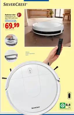 Lidl SILVERCREST Aspirateur robot offre