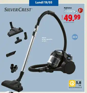 Lidl SILVERCREST Aspirateur offre