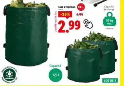 Lidl Sacs à végétaux offre