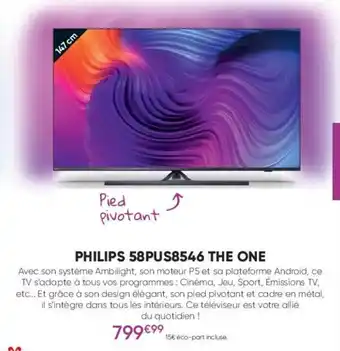 Philips 58PUS8546 The One