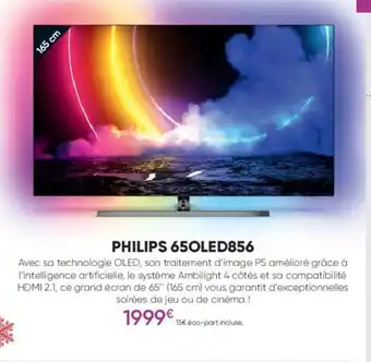 Fnac Philips 65OLED856 offre
