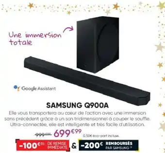 Fnac Samsung Q900A offre