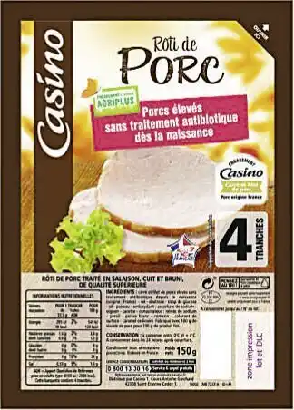 Spar RÔTI DE PORC SANS ANTIBIOTIQUES DÈS LA NAISSANCE offre