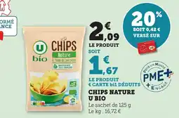 Bi1 Chips nature u bio offre