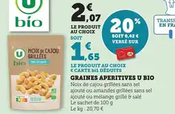 Bi1 Graines aperitives u bio offre