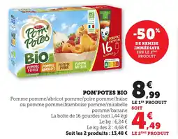 Bi1 Pom'potes bio offre