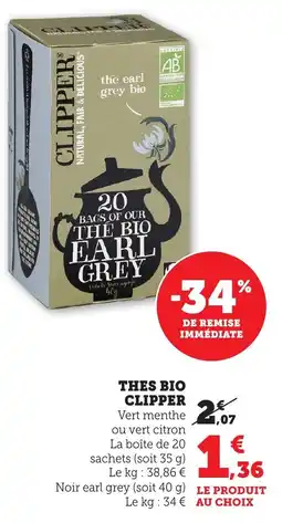Bi1 Thes bio clipper offre