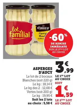 Bi1 Asperges d'aucy offre