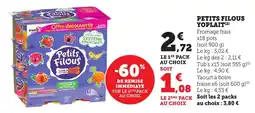 Bi1 Petits filous yoplait offre
