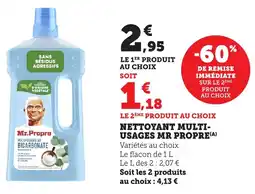 Bi1 Nettoyant multi usages mr propre offre
