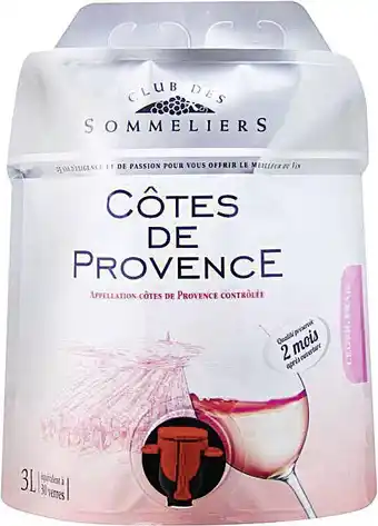 Spar CÔTES DE PROVENCE A.O.C. ROSÉ offre