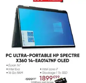 Pc ultra-portable hp spectre x360 14-eao147nf oled