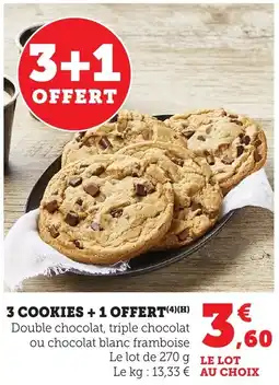 Bi1 3 cookies offre