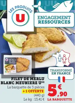 Bi1 Filet de merlu blanc meuniere u offre