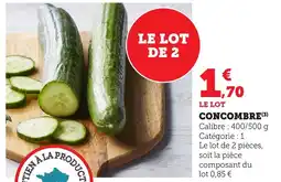 Bi1 Concombre offre