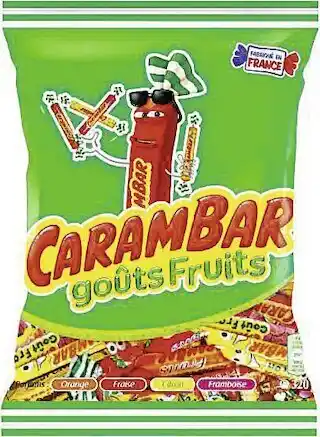 CARAMBAR GOĂTS FRUITS