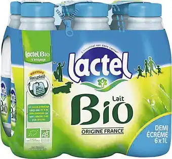Spar LAIT DEMI ÉCRÉMÉ BIO offre