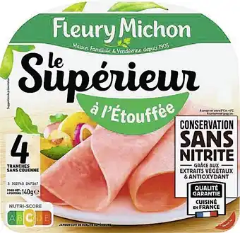 Spar JAMBON SUPÉRIEUR À L’ÉTOUFFÉE CONSERVATION SANS NITRITE offre