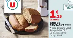 Bi1 Pain de campagne u offre