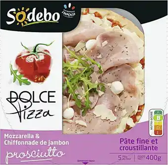 Spar DOLCE PIZZA BILLES DE MOZZARELLA & CHIFFONNADE DE JAMBON PROSCIUTTO offre